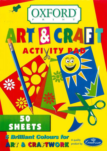 Picture of A4 ACTIVITY PAD COLOURED X50